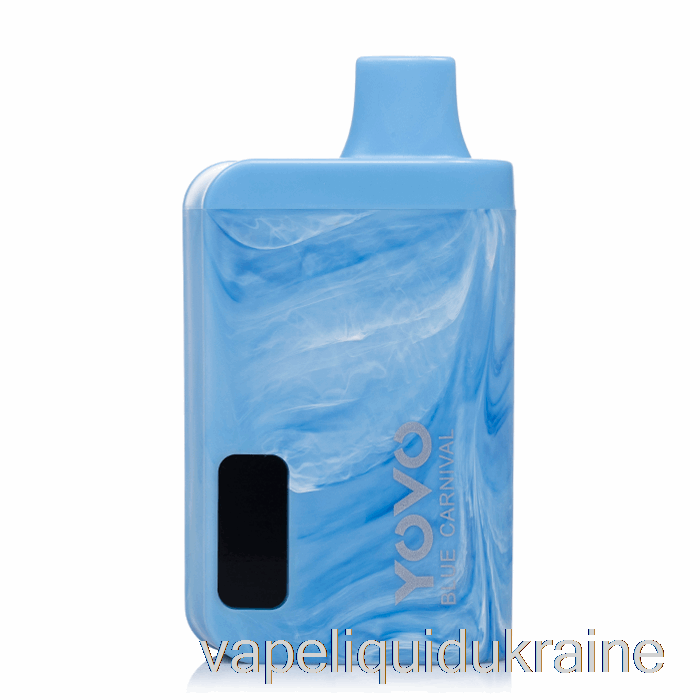 Vape Liquid Ukraine Yovo JB8000 Disposable Blue Carnival